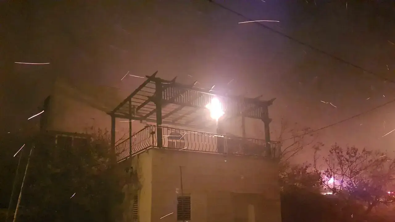 שריפה בחלמיש, נובמבר 2016 שריפה בחלמיש, נובמבר 2016