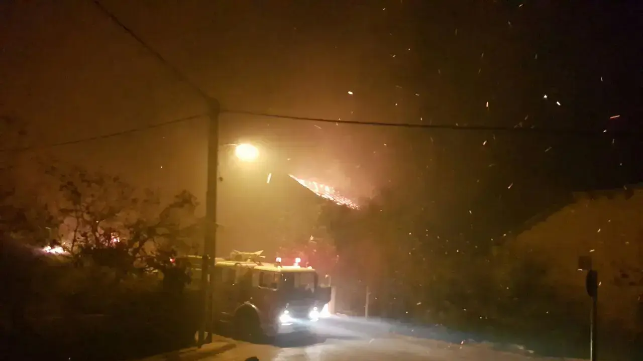 שריפה בחלמיש, נובמבר 2016 שריפה בחלמיש, נובמבר 2016