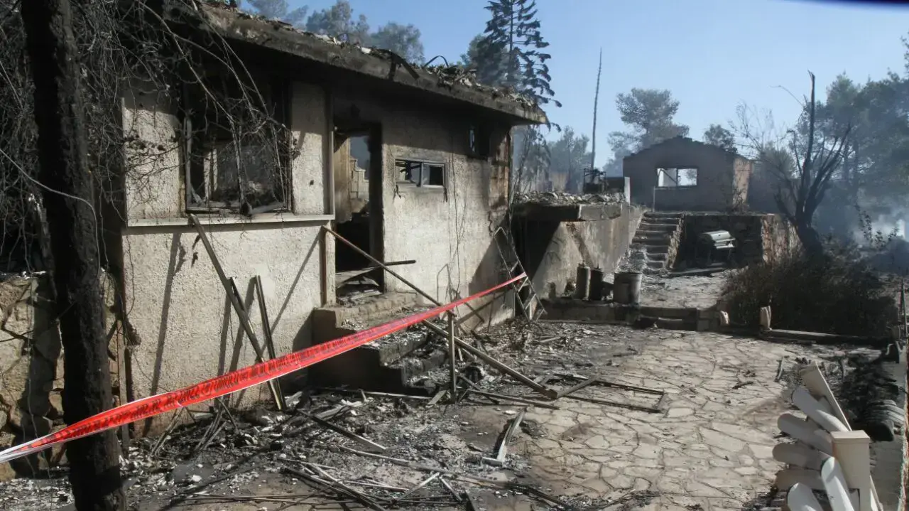 שריפה בחלמיש, נובמבר 2016 שריפה בחלמיש, נובמבר 2016