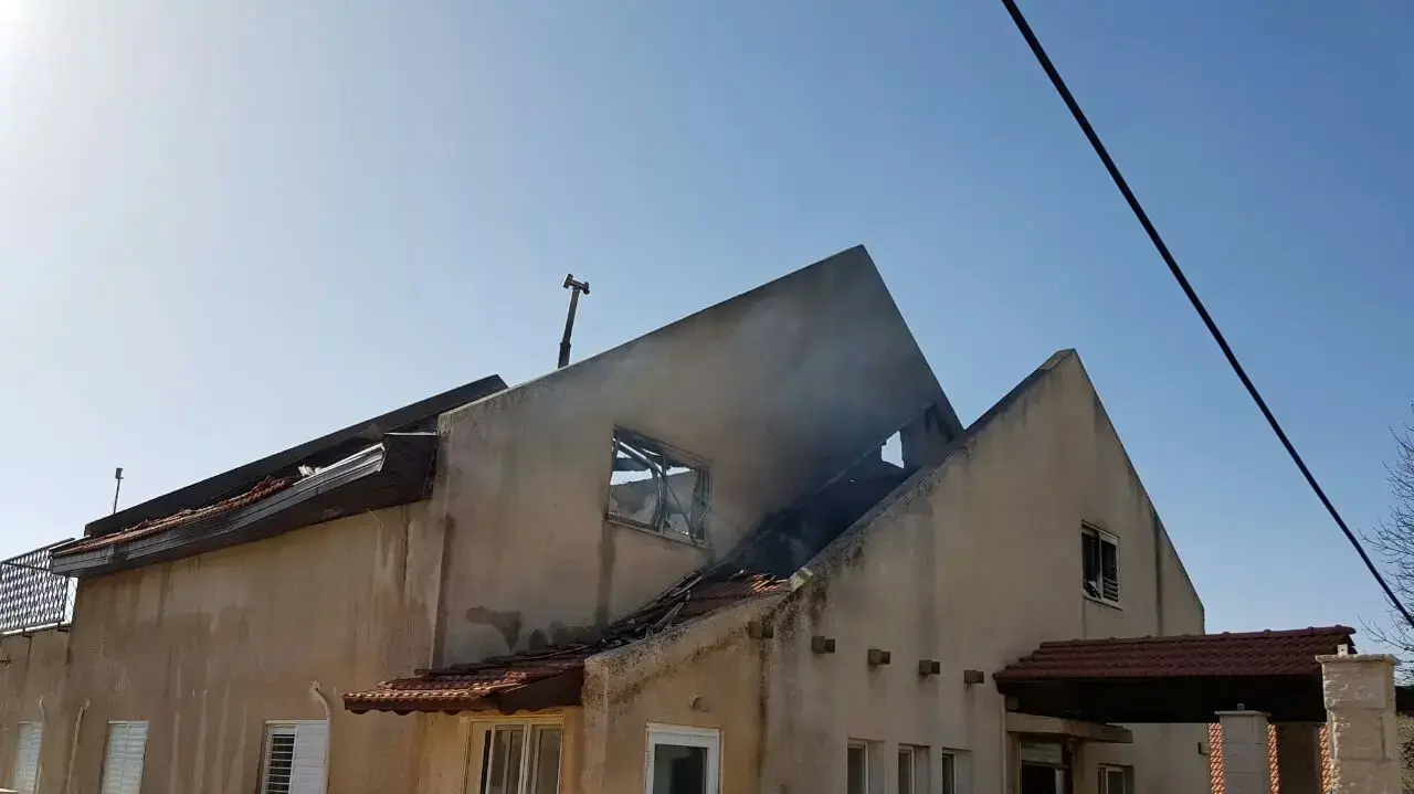 נזקי השריפה בהתנחלות חלמיש שבבנימין, 26 נובמבר 2016. נזקי השריפה בהתנחלות חלמיש שבבנימין, 26 נובמבר 2016.