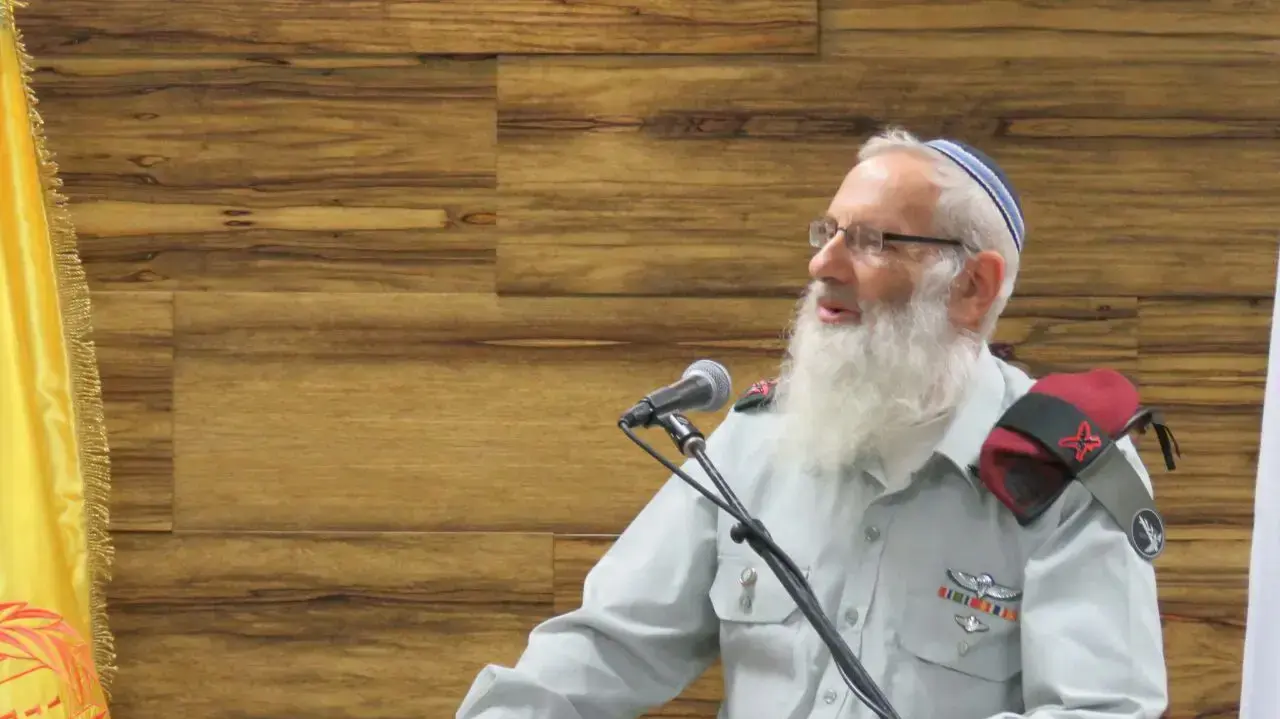טקס מינוי הרב הצבאי הראשי אייל קרים, הקריה, תל אביב. דצמבר 2016