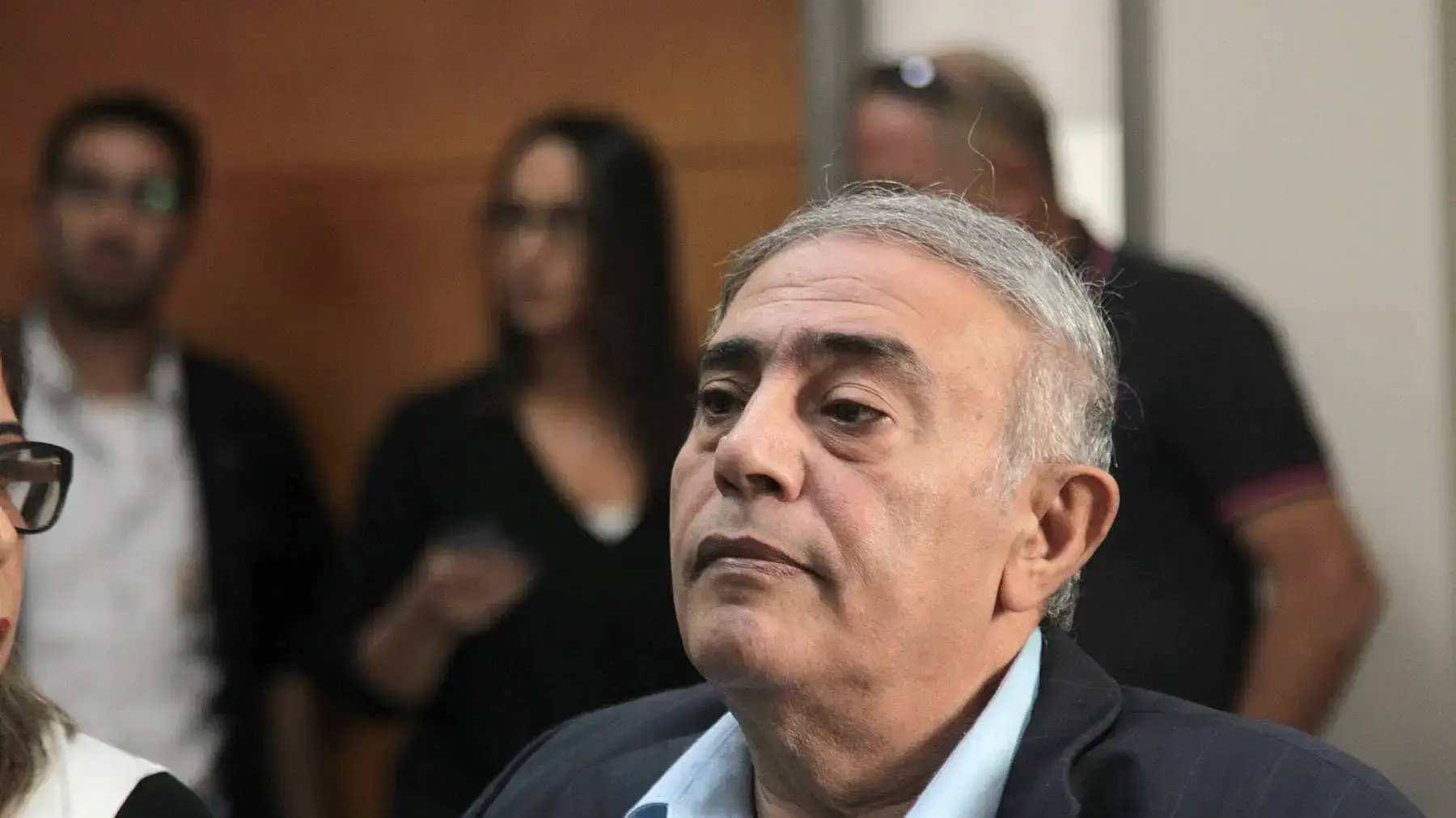 יצחק כהן, נשיא בית המשפט המחוזי בנצרת בדימוס, המואשם בהטרדה מינית. בית משפט השלום ראשון לציון 4 בדצמבר 2016