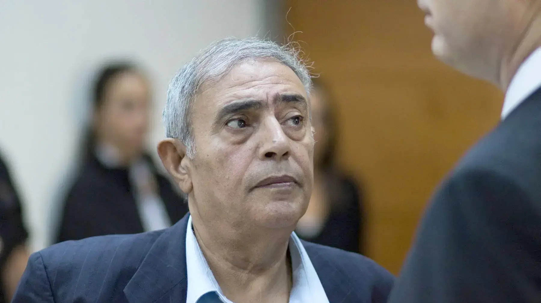 יצחק כהן, נשיא בית המשפט המחוזי בנצרת בדימוס, המואשם בהטרדה מינית. בית משפט השלום ראשון לציון 4 בדצמבר 2016