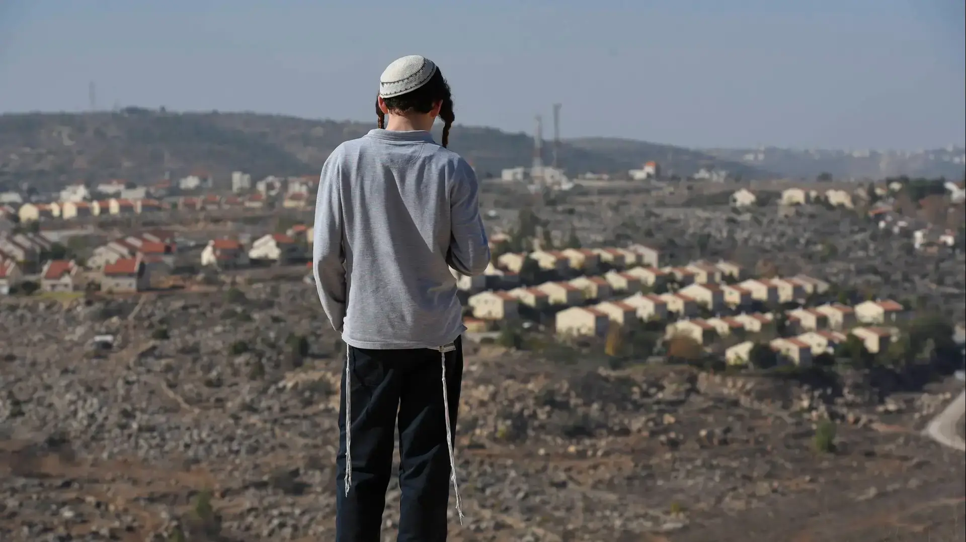 היאחזות עמונה לפניי הפינוי המיועד ב25 בדצמבר , 7 בדצמבר 2016