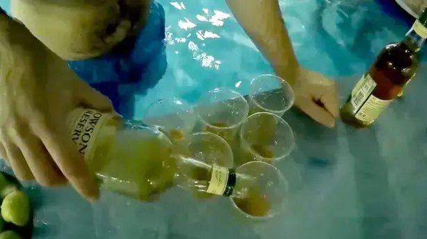 מסיבת בריכה נועזת בבית ספר מסיבת בריכה נועזת בבית ספר