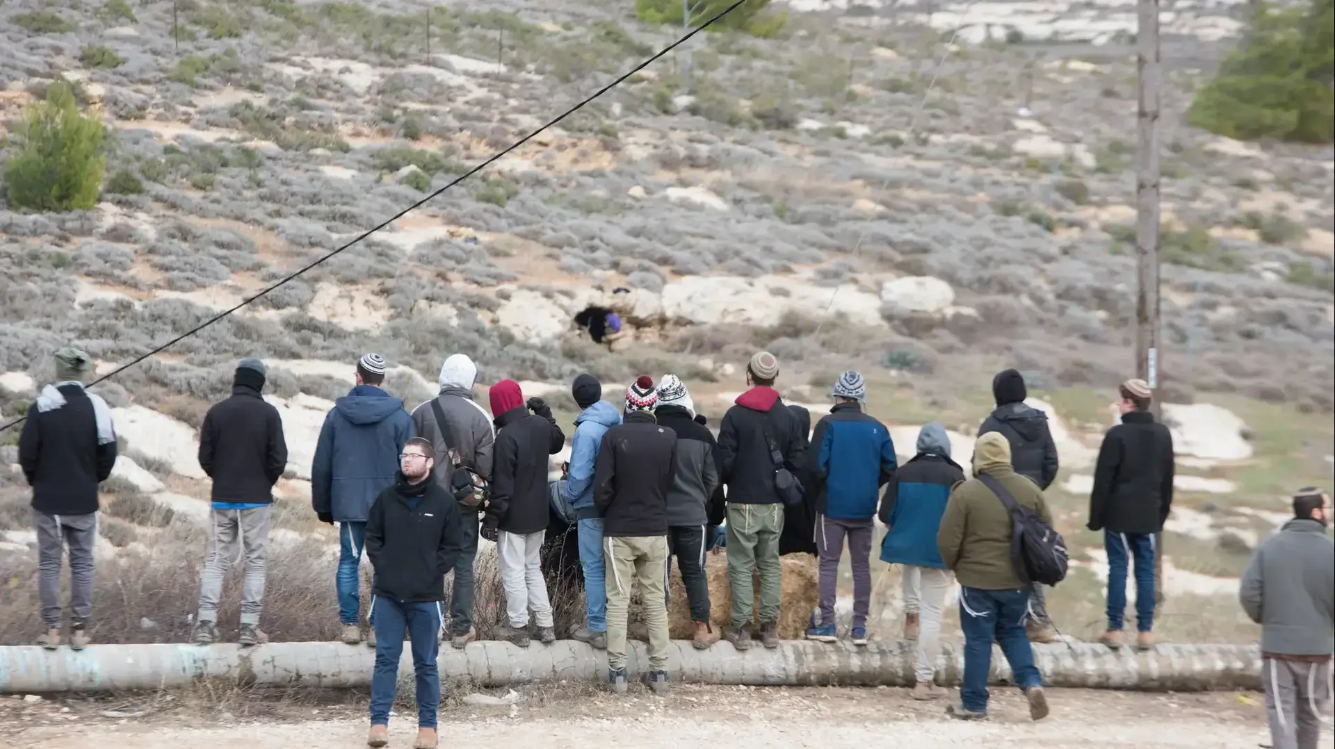 מאחז עמונה לאחר שהתושבים שסירבו להתפנות בהסכמה, 15 בדצמבר 2016 מאחז עמונה לאחר שהתושבים שסירבו להתפנות בהסכמה, 15 בדצמבר 2016