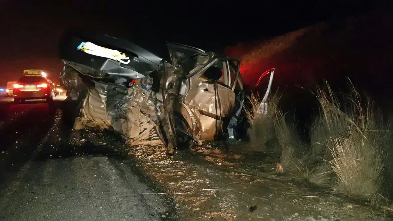 הרוגה ושמונה פצועים בתאונת דרכים בסמוך לקריית גת, 16 בדצמבר 2016 הרוגה ושמונה פצועים בתאונת דרכים בסמוך לקריית גת, 16 בדצמבר 2016