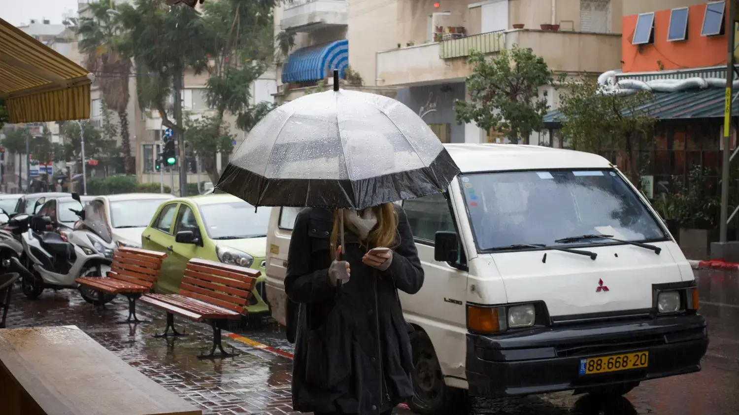 גשם בתל אביב, 16 בדצמבר 2016 גשם בתל אביב, 16 בדצמבר 2016