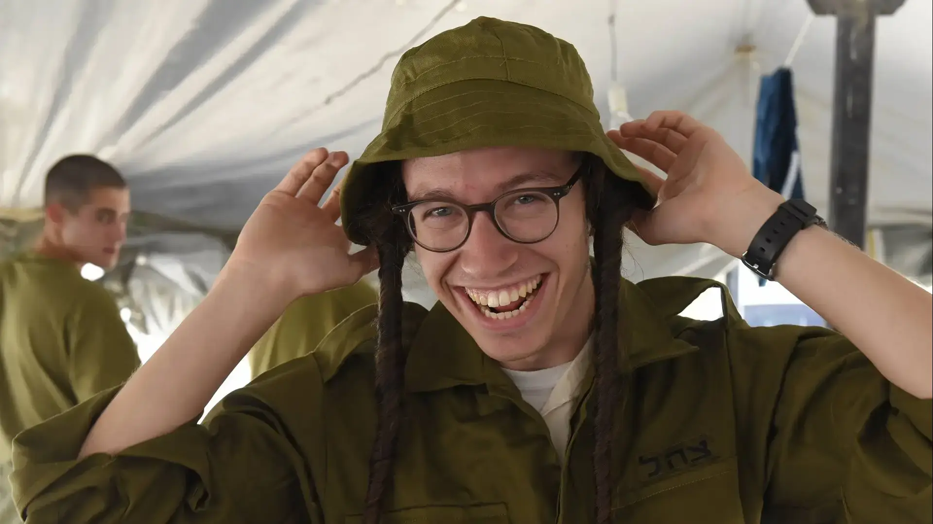 יהושע סיד העולה מארצות הברית התגייס לצה"ל יהושע סיד העולה מארצות הברית התגייס לצה"ל