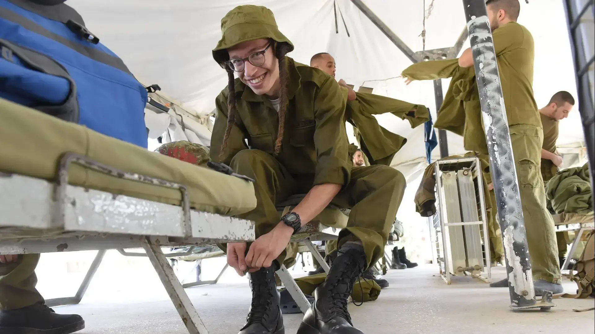 יהושע סיד העולה מארצות הברית התגייס לצה"ל יהושע סיד העולה מארצות הברית התגייס לצה"ל