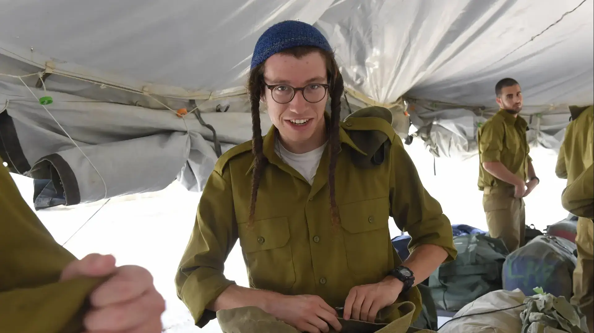 יהושע סיד העולה מארצות הברית התגייס לצה"ל יהושע סיד העולה מארצות הברית התגייס לצה"ל
