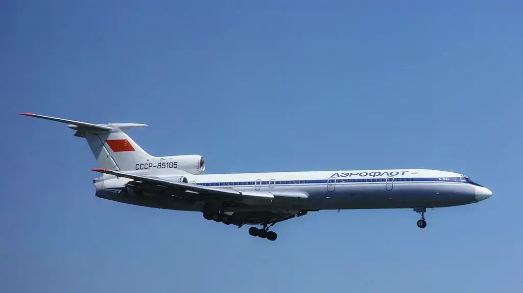 מטוס TU-154 של חברות אירופלוט