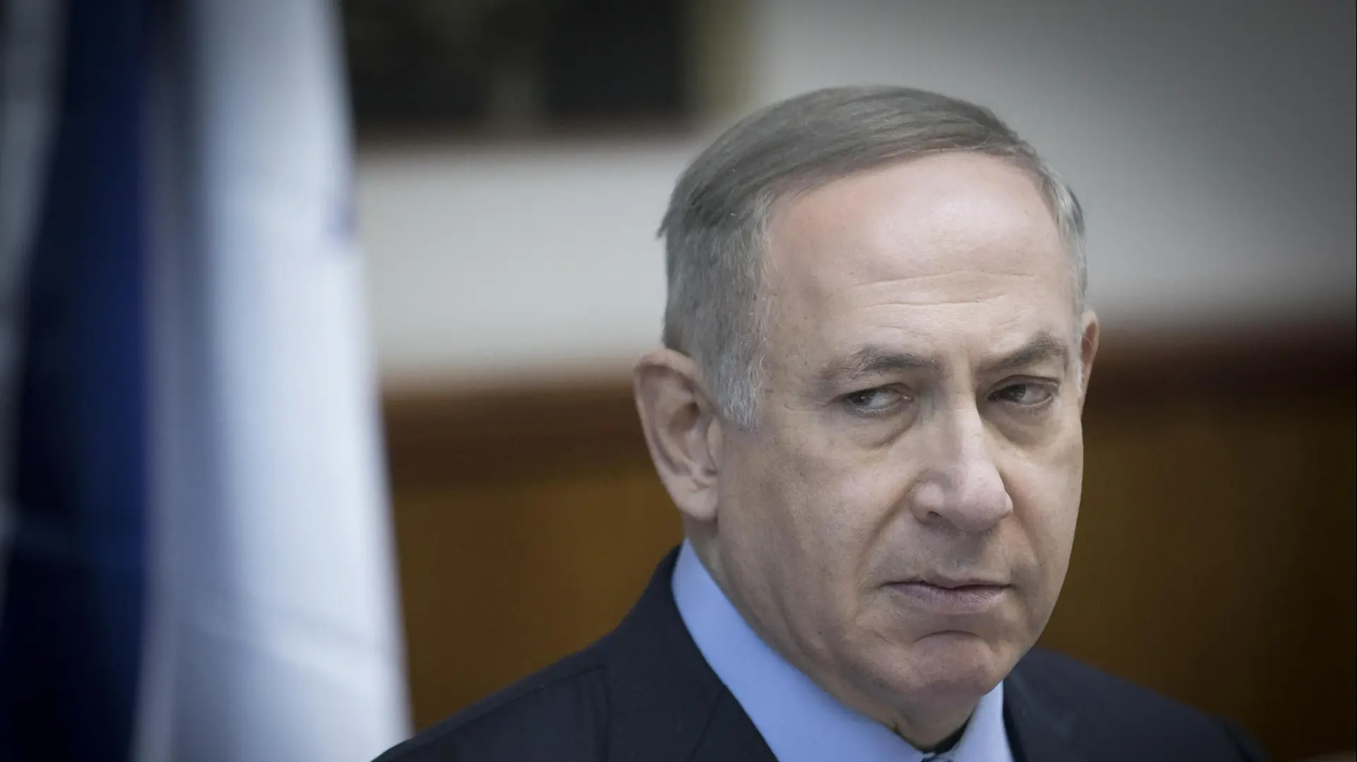 ראש הממשלה בנימין נתניהו בישיבת הממשלה במשרד ראש הממשלה הבוקר, 25 בדצמבר 2016