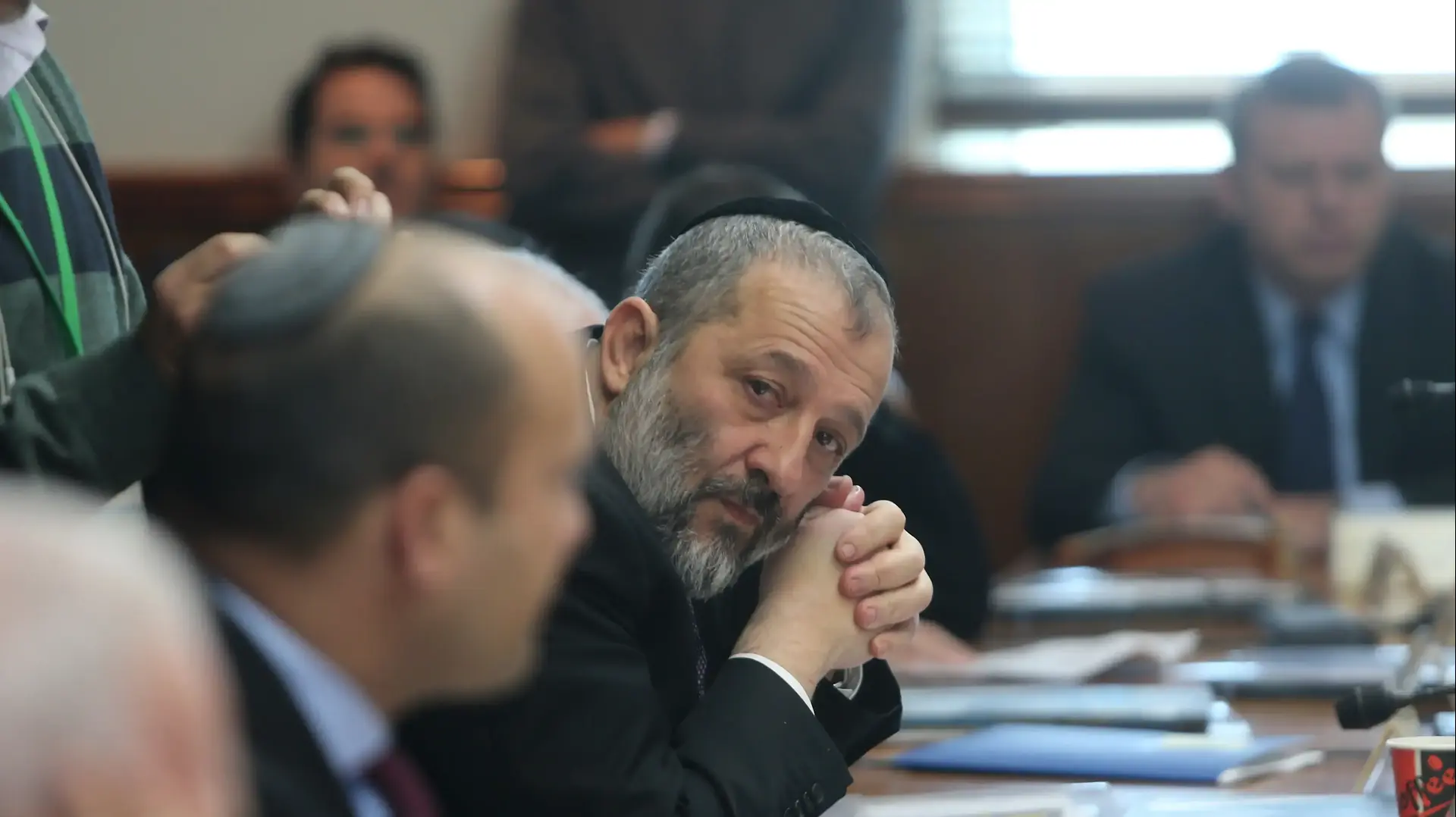 השר לפיתוח הנגב והגליל אריה דרעי, ישיבת ממשלה, 1 בינואר 2017 השר לפיתוח הנגב והגליל אריה דרעי, ישיבת ממשלה, 1 בינואר 2017