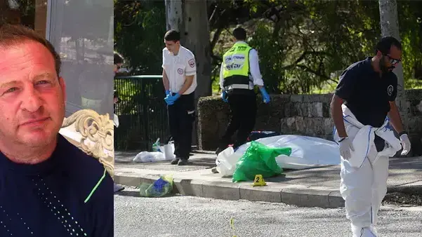 זירת הירי ברחוב הגיבורים בחיפה, 3 בינואר 2017