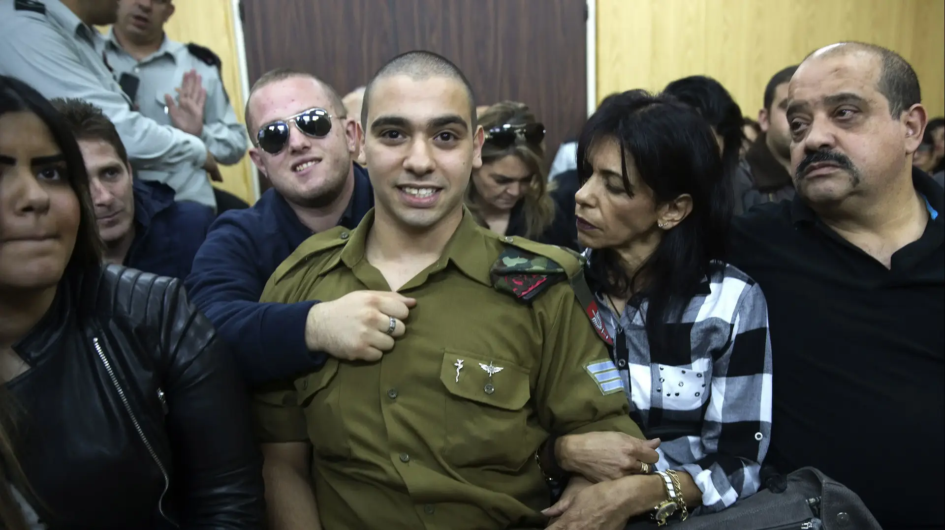הכרעת דין לחייל אלאור אזריה, קריה, תל אביב. ינואר 2017