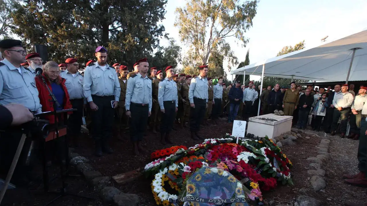 הלוויית רס"ן חגי בן ארי, בית העלמין בחיספין, 4 בינואר 2017 הלוויית רס"ן חגי בן ארי, בית העלמין בחיספין, 4 בינואר 2017