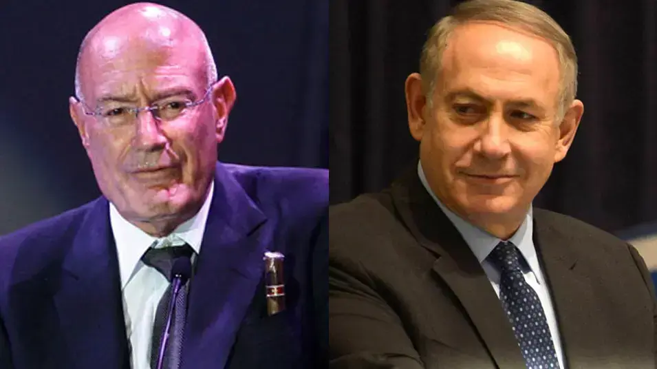 ארנון מילצ'ן ובנימין נתניהו ארנון מילצ'ן ובנימין נתניהו