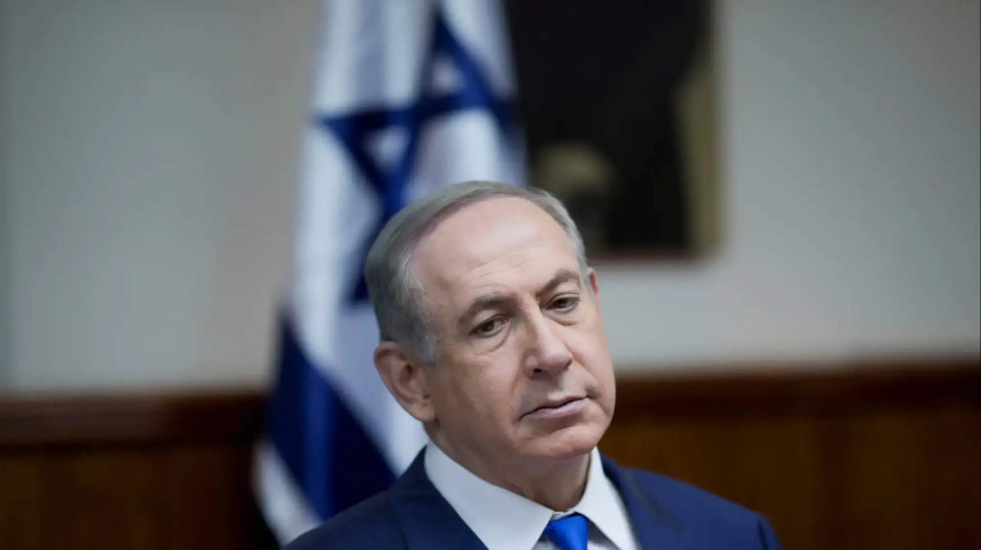 ראש הממשלה בנימין נתניהו בישיבת הממשלה, 8 בינואר 2017 ראש הממשלה בנימין נתניהו בישיבת הממשלה, 8 בינואר 2017