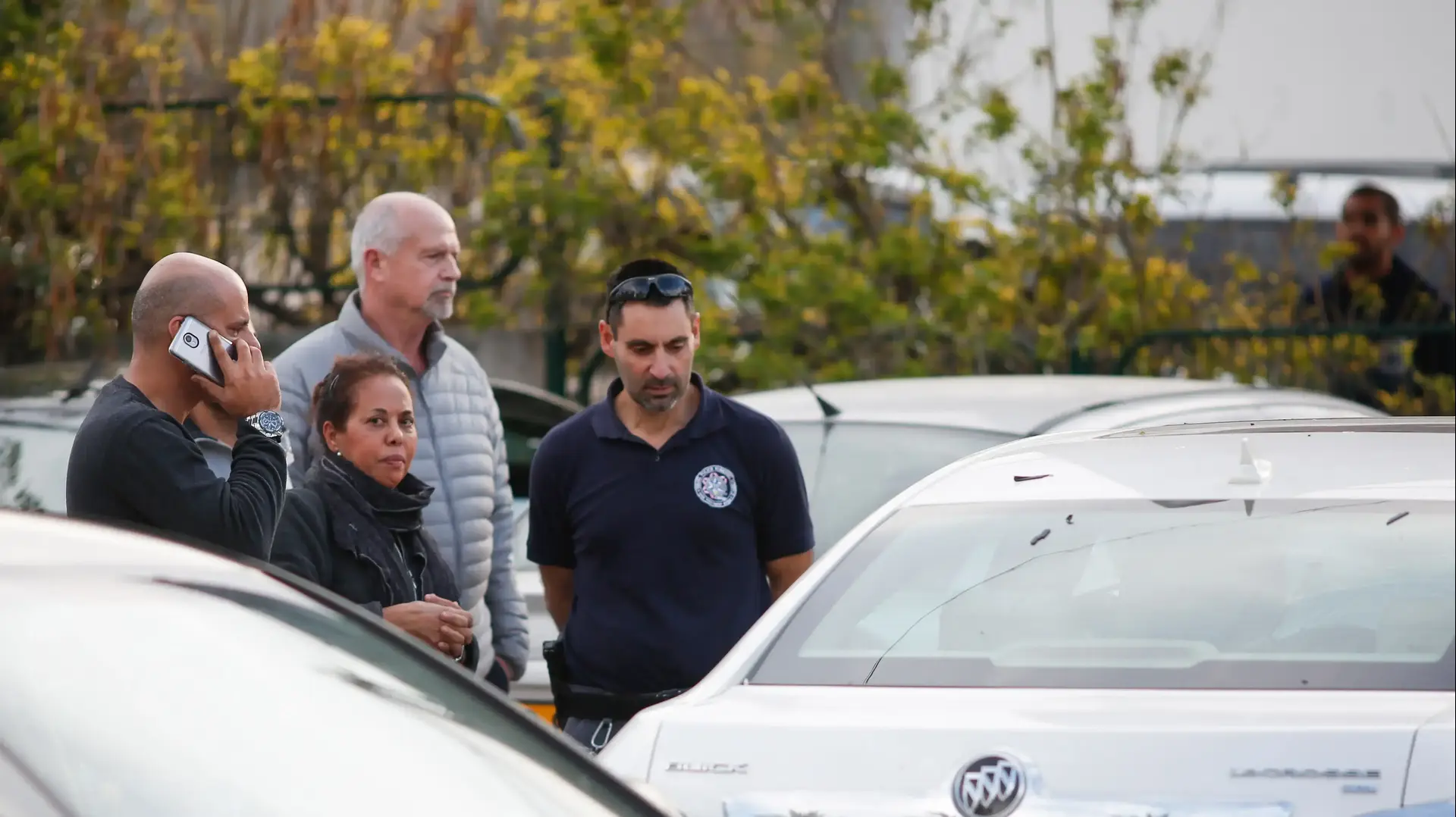 הזמרת מרגלית צנעני לאחר שרכבה הפפוצץ בחניון באזור, 10 בינואר 2017 הזמרת מרגלית צנעני לאחר שרכבה הפפוצץ בחניון באזור, 10 בינואר 2017