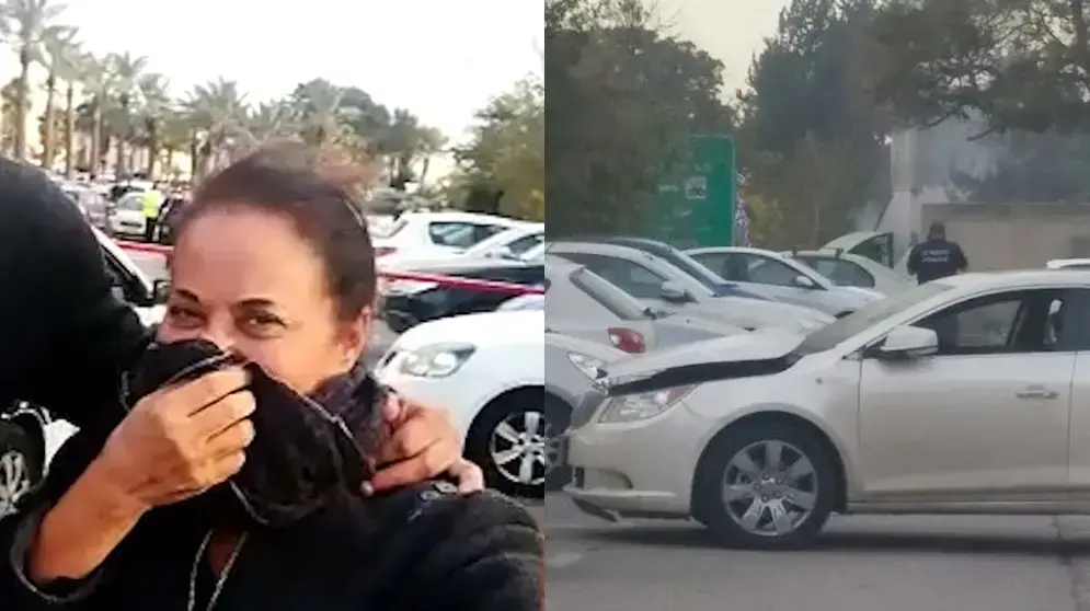 הזמרת מרגלית צנעני ורכבה בו הושתל מטען חבלה, אזור, 10 בינואר 2010