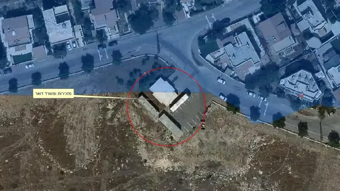 מבנה חדש הוקם בהתנחלות אדם על אדמה פלסטינית בניגוד לחוק, ינואר 2017 מבנה חדש הוקם בהתנחלות אדם על אדמה פלסטינית בניגוד לחוק, ינואר 2017