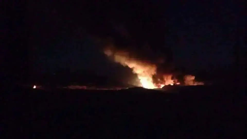 תקיפה בשדה התעופה הצבאי אל-מאזה בדמשק, 13 בינואר 2017