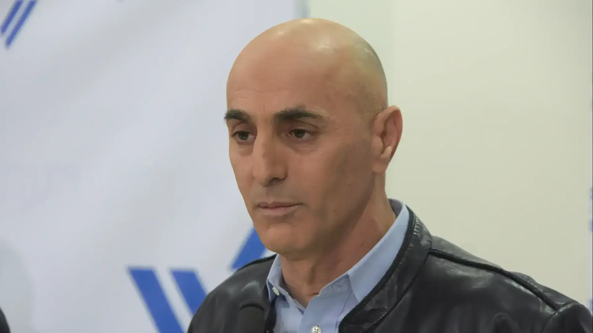 אלוף במיל' גדי שמני, מסיבת עיתונאים על תחילת קמפיין ההיפרדות מהפלסטינים ביוזמת תנועת "מפקדים למען ביטחון ישראל". תל אביב 15 בינואר 2017