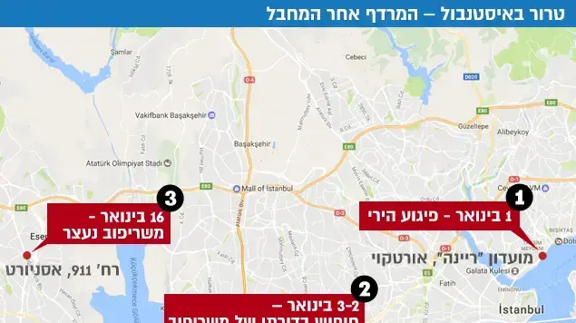 טרור באיסטנבול המרדף אחר המחבל טרור באיסטנבול המרדף אחר המחבל