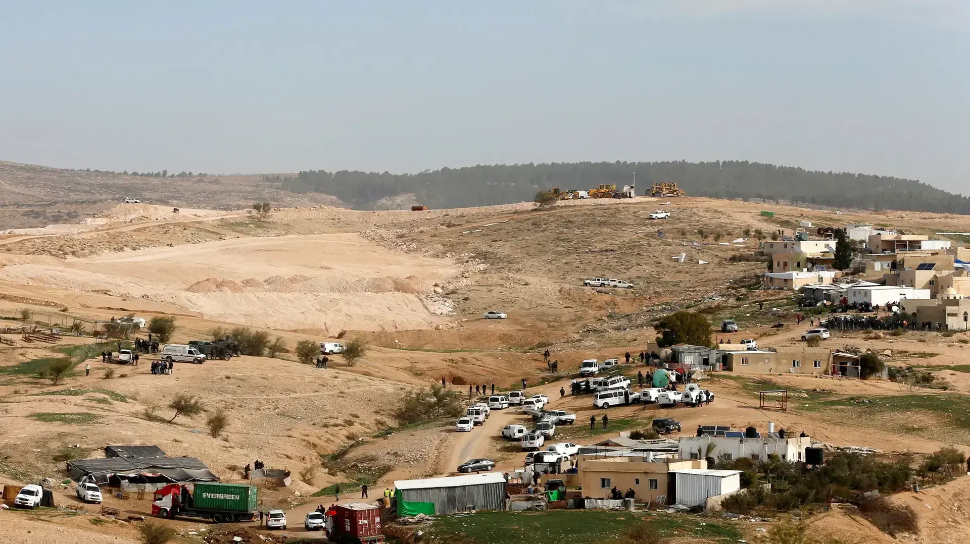 עימותים בכפר אום אל-חיראן בנגב, 18 בינואר 2017 עימותים בכפר אום אל-חיראן בנגב, 18 בינואר 2017