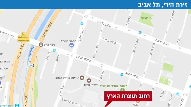 איזור פיגוע הירי בתל אביב 21.1.2017 איזור פיגוע הירי בתל אביב 21.1.2017