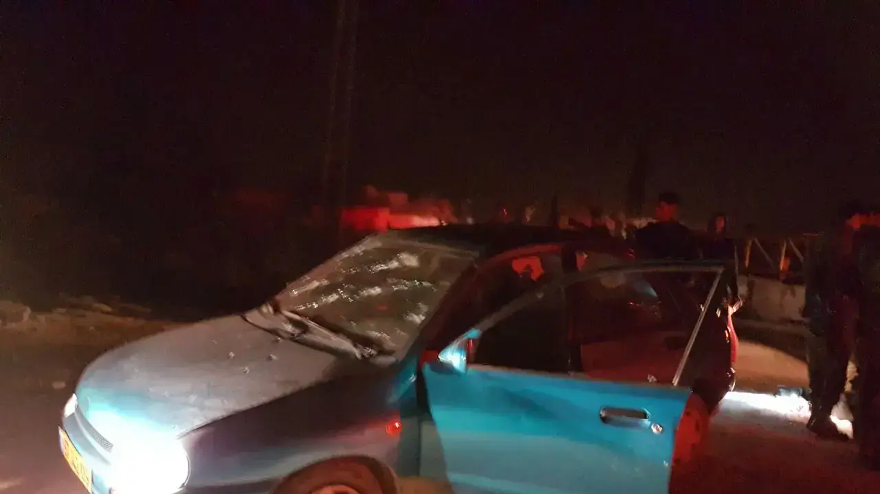 זירת פיגוע הירי באזור עבוד שבבנימין, ינואר 2017 זירת פיגוע הירי באזור עבוד שבבנימין, ינואר 2017