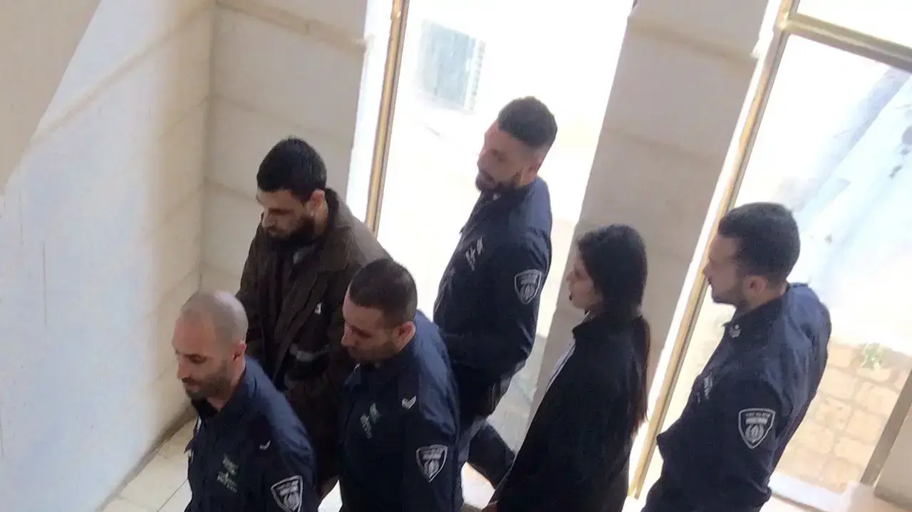 חאלד קוטינה הנאשם בביצוע פיגוע הדריסה שבו נהרג שלום שרקי מוסא לדיון בגזר דינו בבית המשפט המחוזי בירושלים , 30 בינואר 2017 חאלד קוטינה הנאשם בביצוע פיגוע הדריסה שבו נהרג שלום שרקי מוסא לדיון בגזר דינו בבית המשפט המחוזי בירושלים , 30 בינואר 2017
