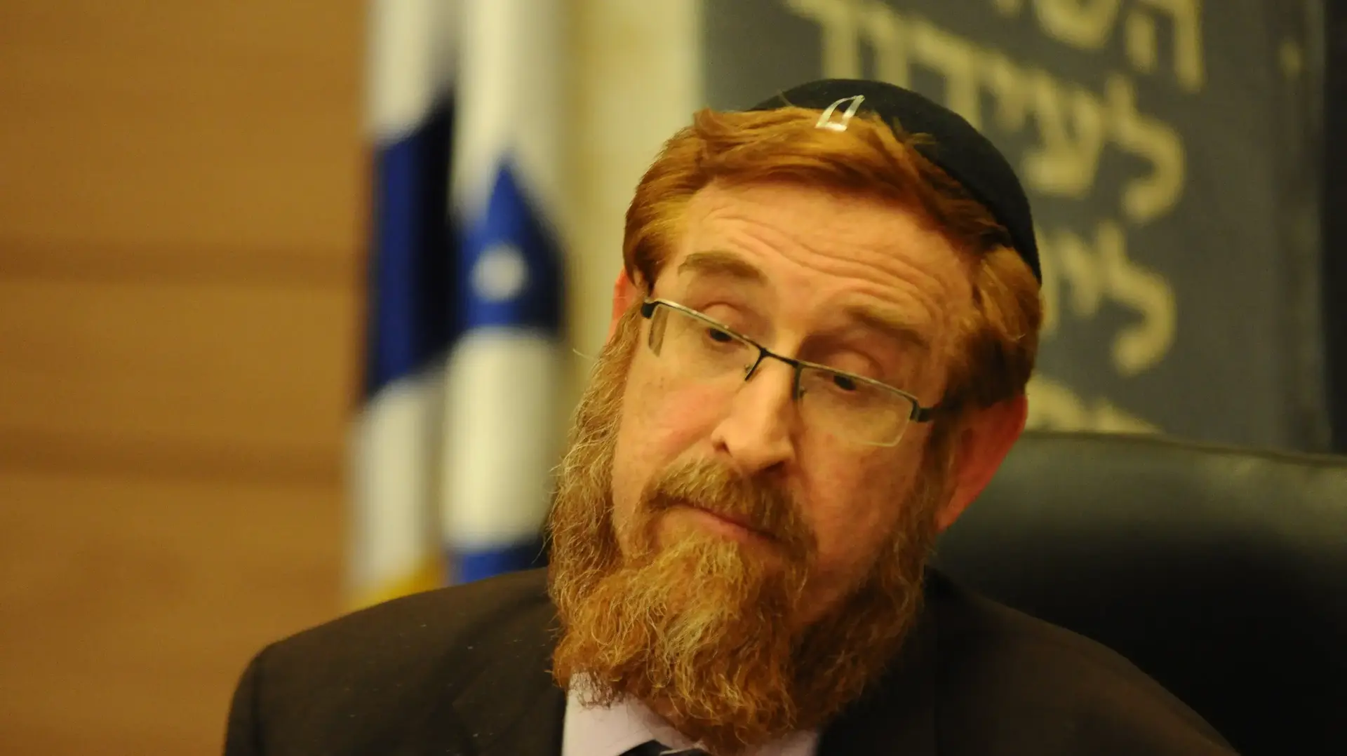 ח"כ יהודה גליק באירוע שדולת התנ"ך בכנסת. 31 בינואר 2017