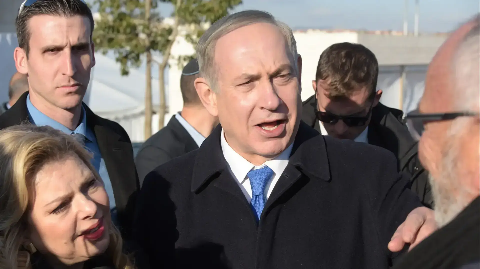 בנימין נתניהו בטקס אזכרה לזכרו של רון נחמן, אריאל. פברואר 2-17 בנימין נתניהו בטקס אזכרה לזכרו של רון נחמן, אריאל. פברואר 2-17