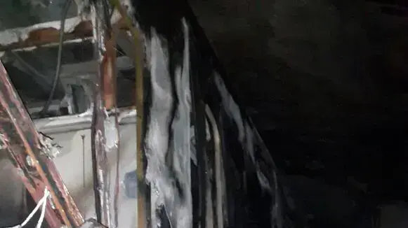 שריפה פרצה בתחנת הכרמלית כיכר פריז בחיפה, 4 בפברואר 2017 שריפה פרצה בתחנת הכרמלית כיכר פריז בחיפה, 4 בפברואר 2017