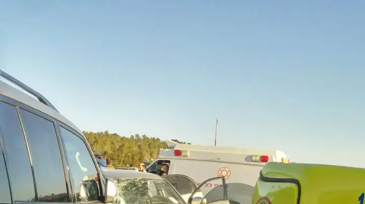 תאונת דרכים בין תרקומיא לכפר זוהרים. פברואר 2017 תאונת דרכים בין תרקומיא לכפר זוהרים. פברואר 2017