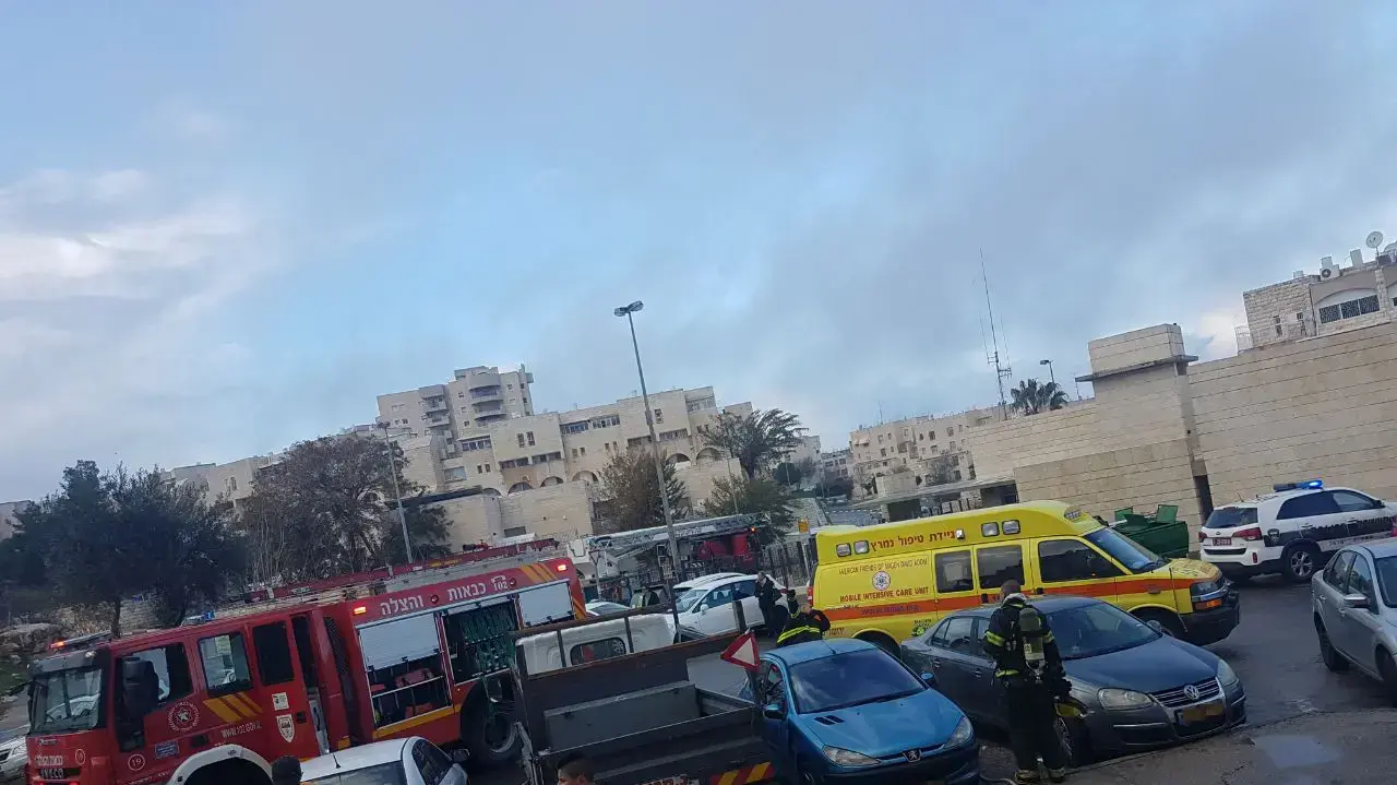 שריפה בשכונת גילה בירושלים, פברואר 2017 שריפה בשכונת גילה בירושלים, פברואר 2017