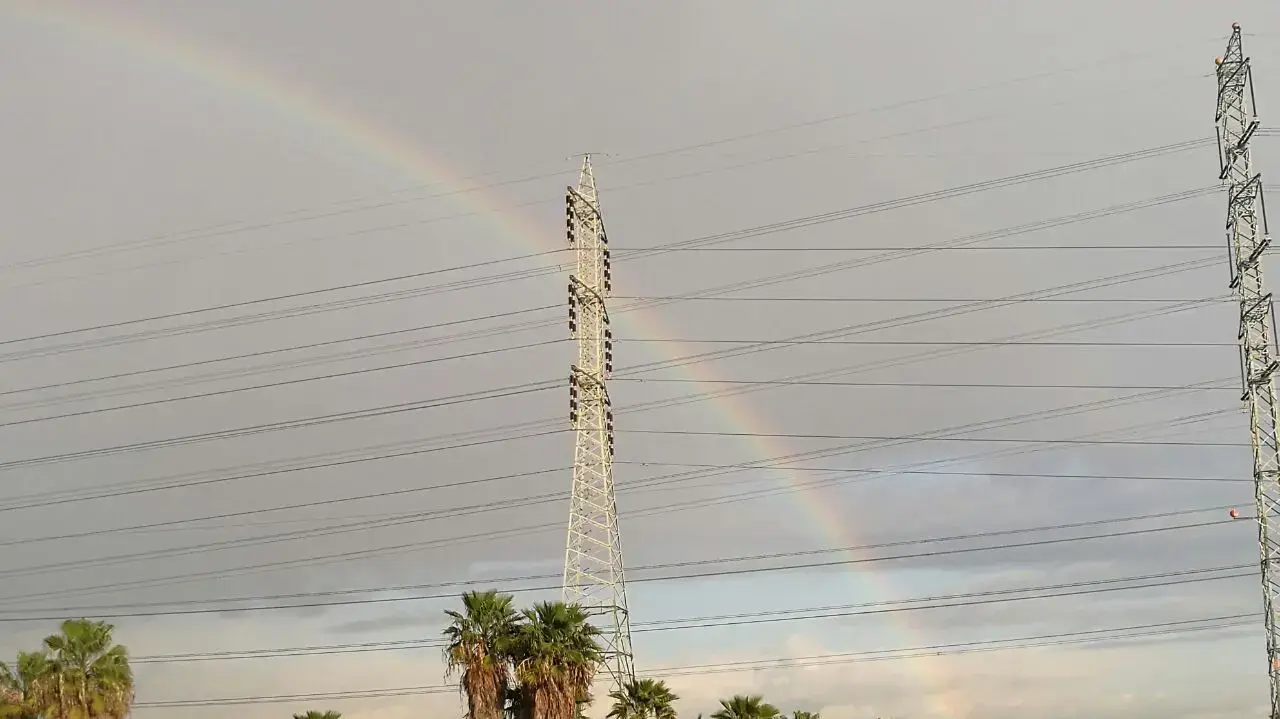 קשת בענן בגוש דן. פברואר 2017 קשת בענן בגוש דן. פברואר 2017