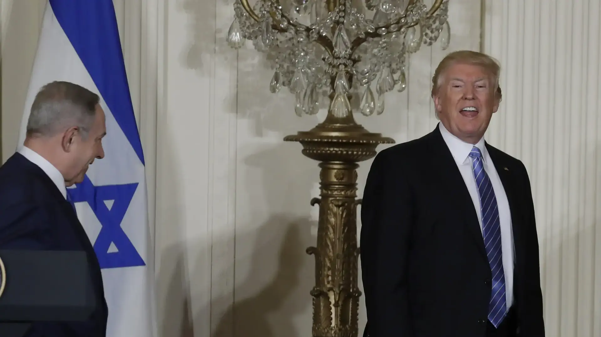 ראש הממשלה בנימין נתניהו בפגישה עם נשיא ארה"ב דונלד טראמפ, 15 בפברואר 2017