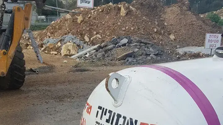 דליפת אמוניה בסמוך ליקנעם, 17 בפברואר 2017 דליפת אמוניה בסמוך ליקנעם, 17 בפברואר 2017