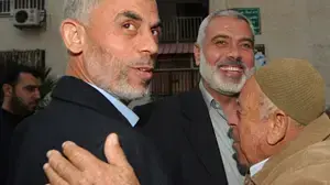 יחיא סנוואר ואיסמעיל הניה יחיא סנוואר ואיסמעיל הניה