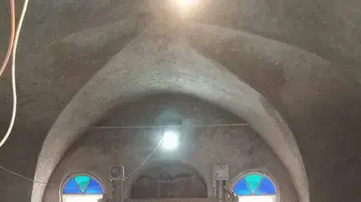 שיפוץ ושחזור המבנים העתיקים שעתידים לשמש כמרכז המבקרים ומוזיאון למורשת יהדות פקיעין. פברואר 2017