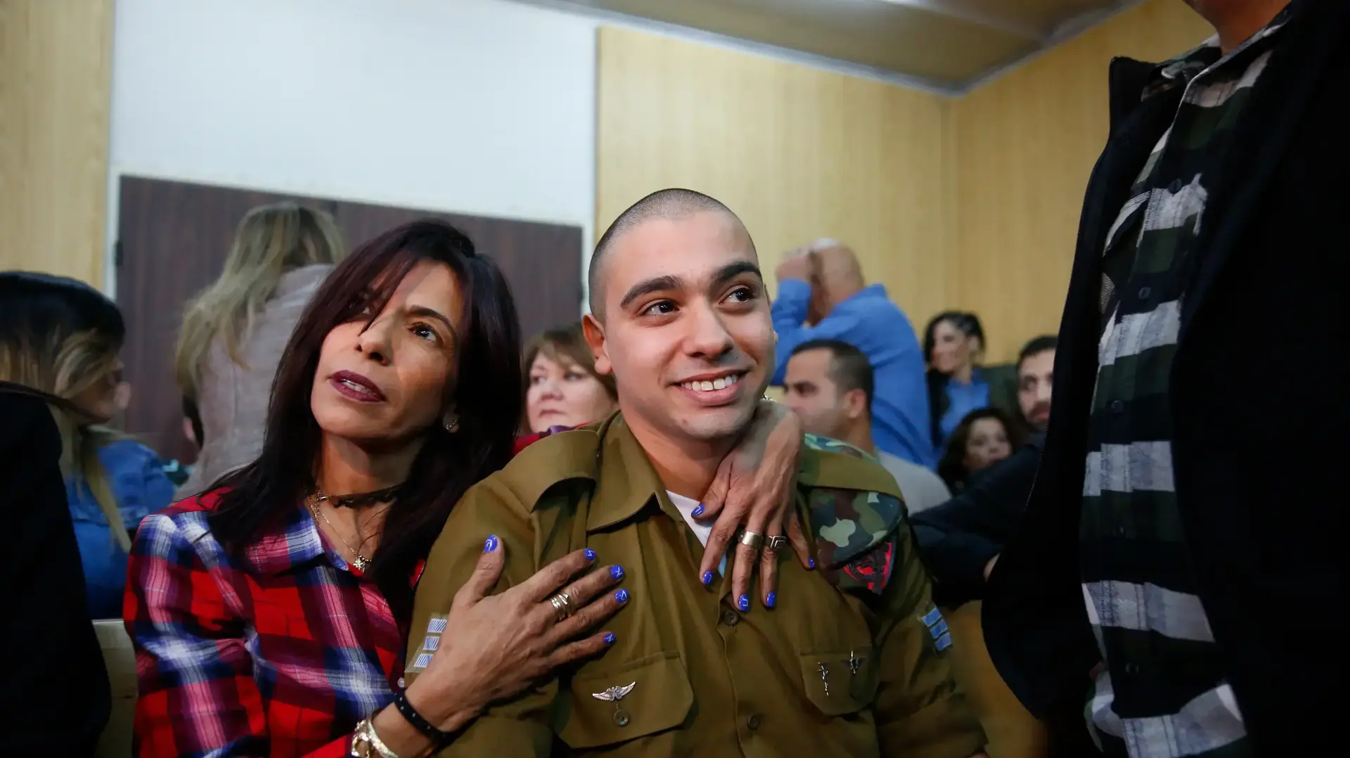 גזר הדין של אלאור אזריה בבית הדין הצבאי בקריה, פברואר 2017