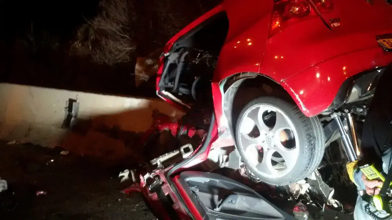 שני צעירים נהרגו בהתנגשות רכב במעקה בטון סמוך לבלפוריה, 24 בפברואר 2017 שני צעירים נהרגו בהתנגשות רכב במעקה בטון סמוך לבלפוריה, 24 בפברואר 2017