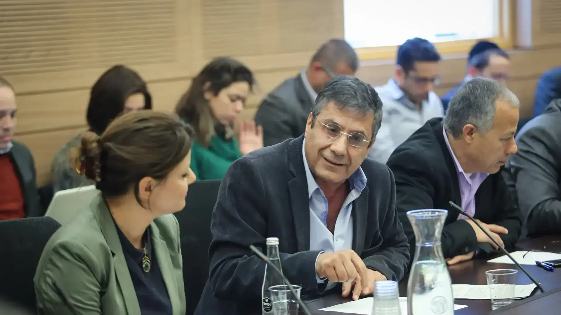 דיון על הדרת עובדות הקבלן מהאירוע לרגל יום האישה בכנסת, וועדת הכנסת. פברואר 2017 דיון על הדרת עובדות הקבלן מהאירוע לרגל יום האישה בכנסת, וועדת הכנסת. פברואר 2017