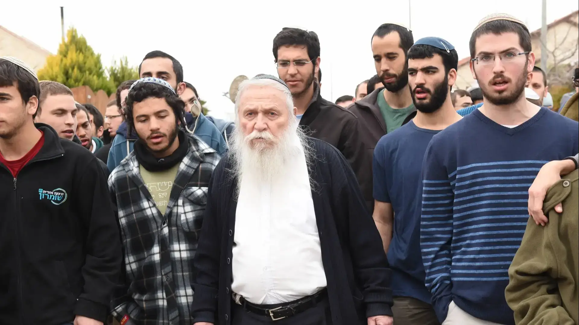 הרב חיים דרוקמן, פינוי עפרה. פברואר 2017 הרב חיים דרוקמן, פינוי עפרה. פברואר 2017