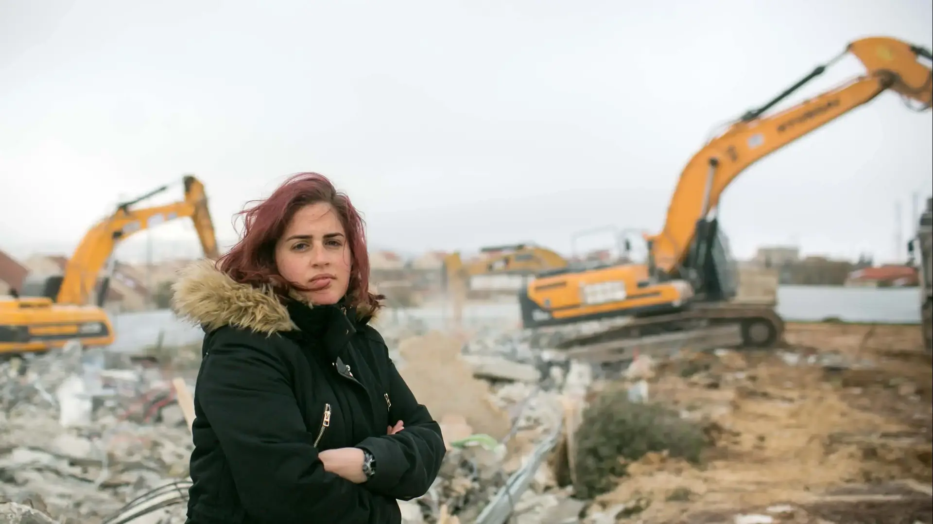 קלרה בן שושן נערה שפונתה יחד עם בני נוער נוספים מעפרה ותתגייס למג"ב, 2 במרץ 2017