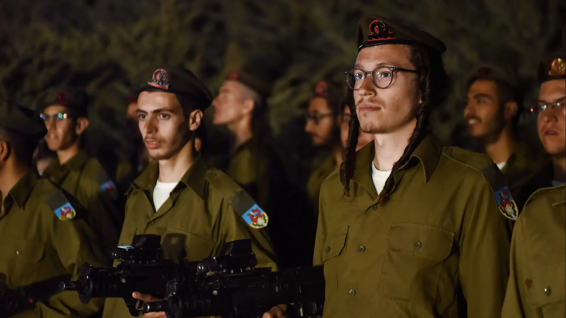 יהושע סיד, עולה מקנדה שהתגייס לצה"ל בטקס ההשבעה לחטיבת גבעתי, מרץ 2017 יהושע סיד, עולה מקנדה שהתגייס לצה"ל בטקס ההשבעה לחטיבת גבעתי, מרץ 2017