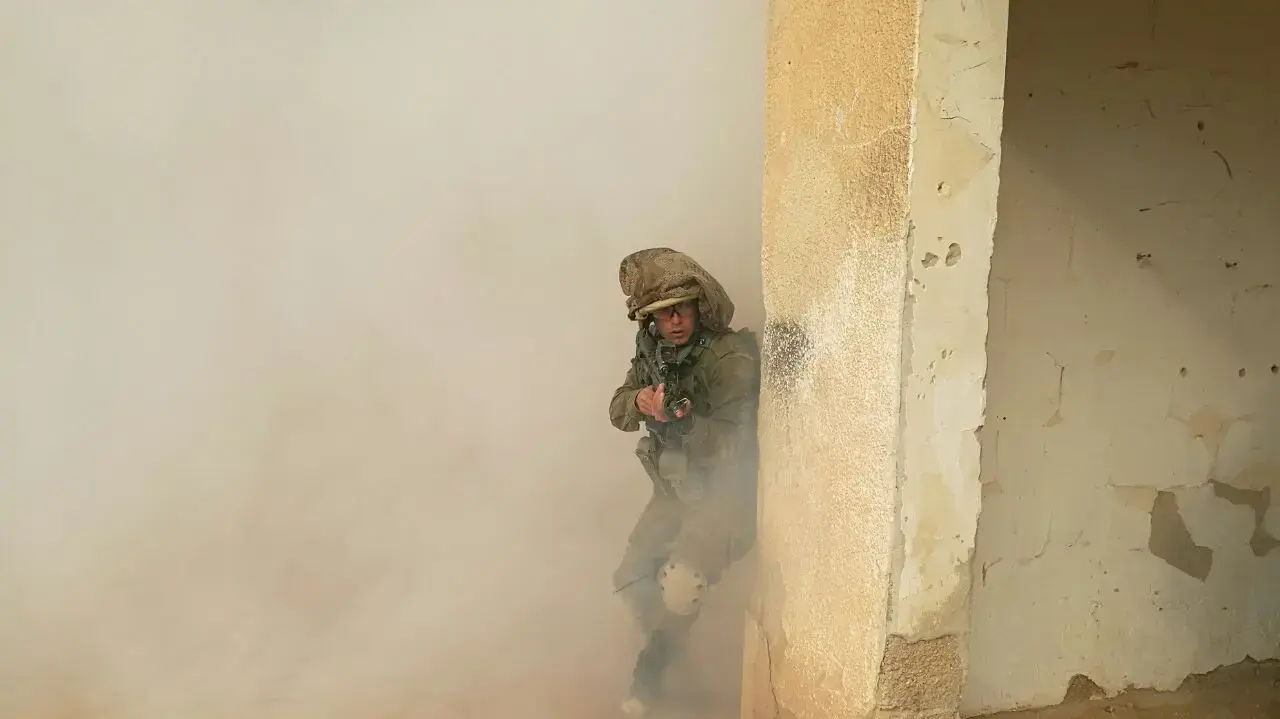 אימון לוחמי גבעתי על כיבוש מתחם של חמאס מעל מנהרות, מרץ 2017 אימון לוחמי גבעתי על כיבוש מתחם של חמאס מעל מנהרות, מרץ 2017